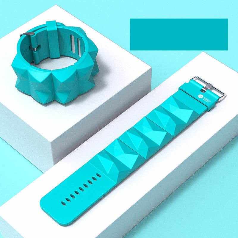 Adjustable ankle weights silicone wrist straps for fitness and weight loss in multiple colors