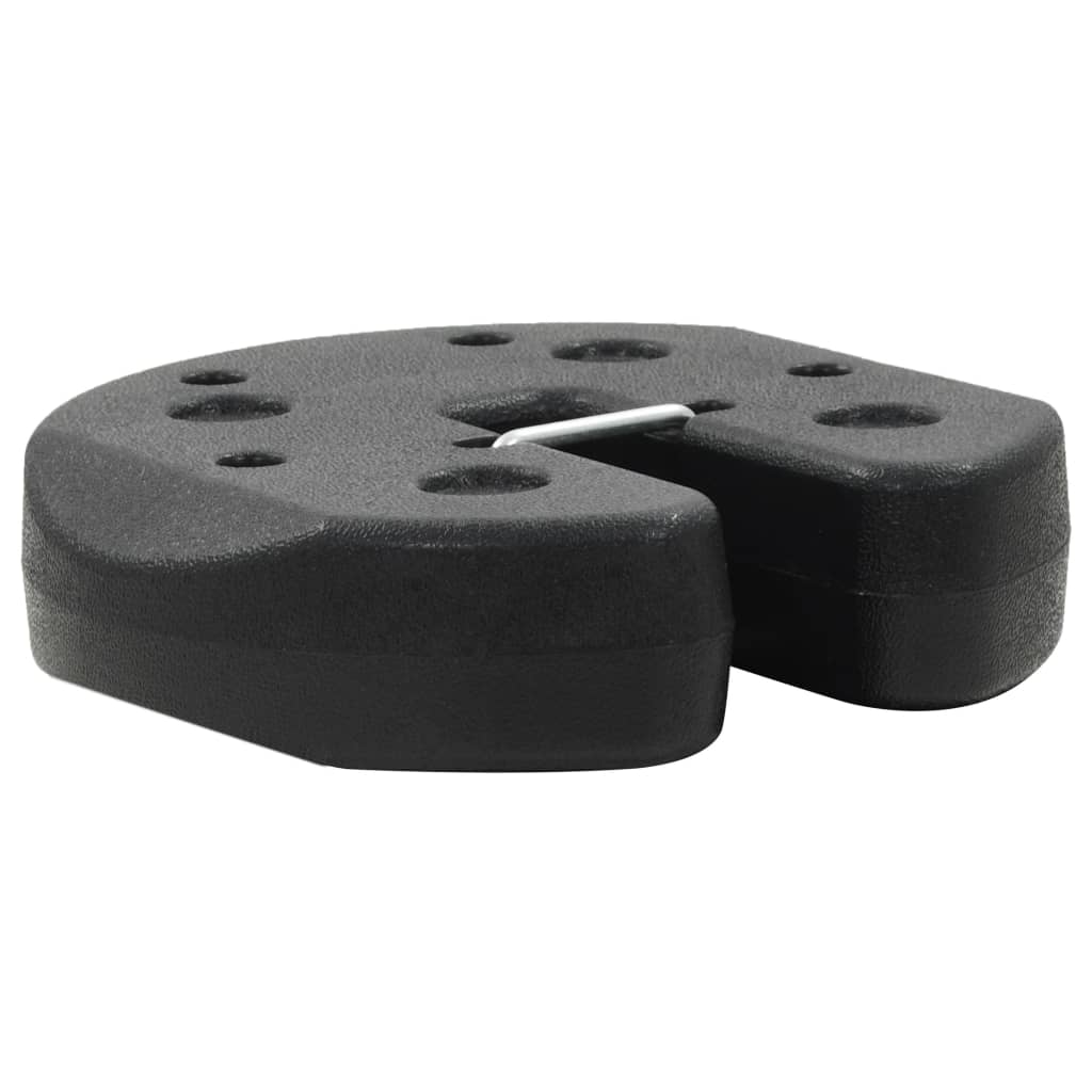 Pavilion Weights, 4 pcs., Black, 220x50 mm, Concrete