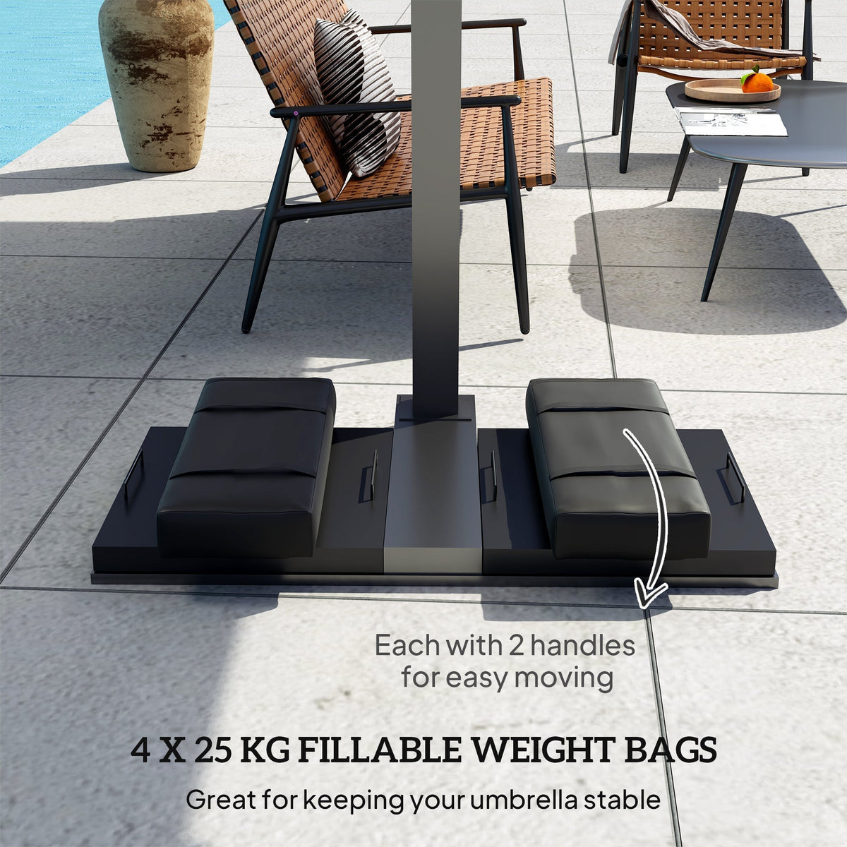 Parasol Weights Set
